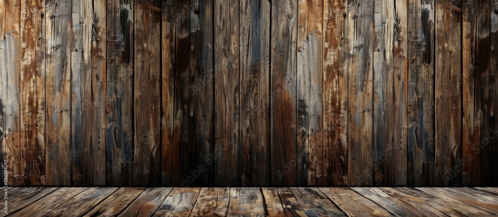 Leinwandbilder wooden backdrop. with copy space image. place for adding text or design