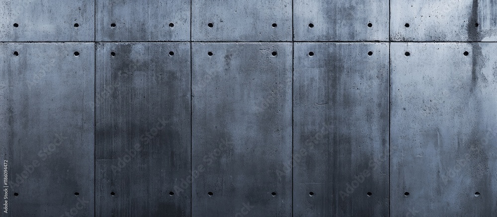 Poster Close up view of a texture featuring an empty dark concrete wall. with copy space image. Place for adding text or design