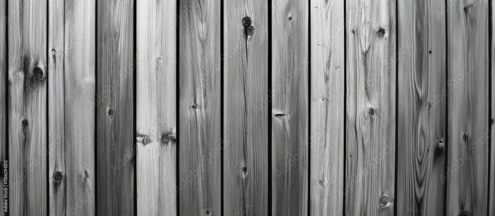 Leinwandbilder wood fence background texture bw. with copy space image. place for adding text or design