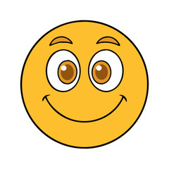 smiling eyes emoji vector icon, singles awareness vector illustration - simple illustration of smiling eyes emoji perfect for logos, and self love -themed designs.