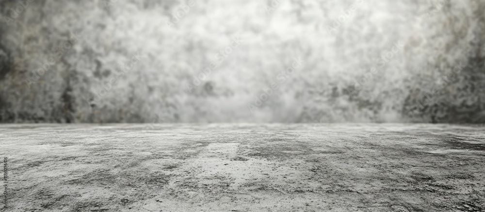 Leinwandbilder Blurry grey cement backdrop It can be utilized for showcasing products text or creating a collage. with copy space image. Place for adding text or design