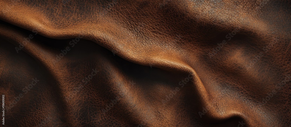Aufkleber Close up background of brown suede. with copy space image. Place for adding text or design