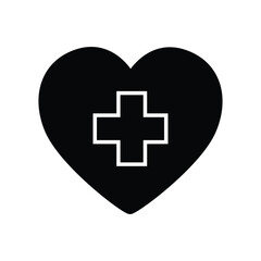 Obraz premium heart silhouette, love symbol icon set, love symbol vector, on white background.