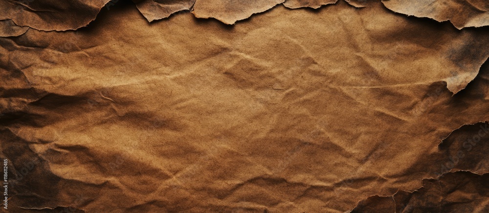 Leinwandbilder mockup with a vintage brown paper texture. with copy space image. place for adding text or design