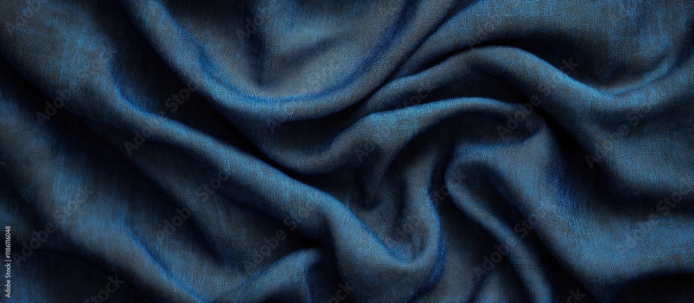 Poster textile texture in a fabric top view copy space