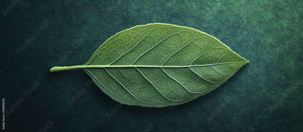 Fototapete Pattern shaped like a leaf Part X. with copy space image. Place for adding text or design