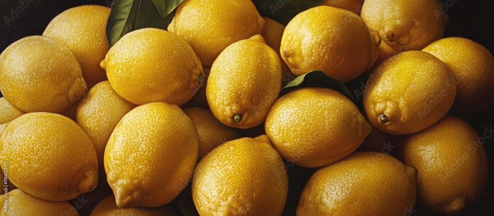 Poster lemons. with copy space image. place for adding text or design