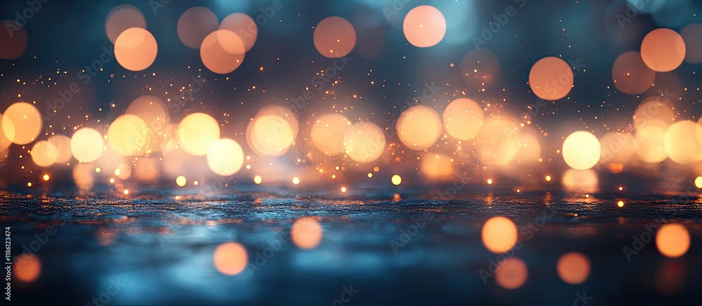  abstract light bokeh backdrop. with copy space image. place for adding text or design