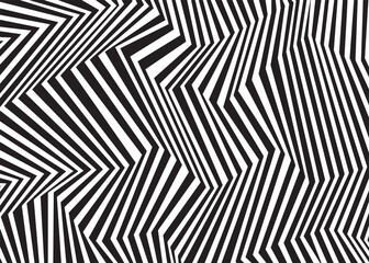 Black and white Abstract geometric pattern line. For web and digital media.