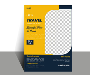 Professional and crative Travel flyer design