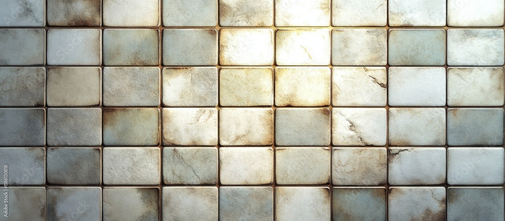 Fototapete this image showcases the tile pattern. with copy space image. place for adding text or design