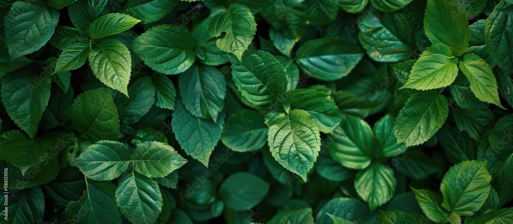Poster green nature background close up of green leaf texture for a natural and fresh wallpaper theme. with