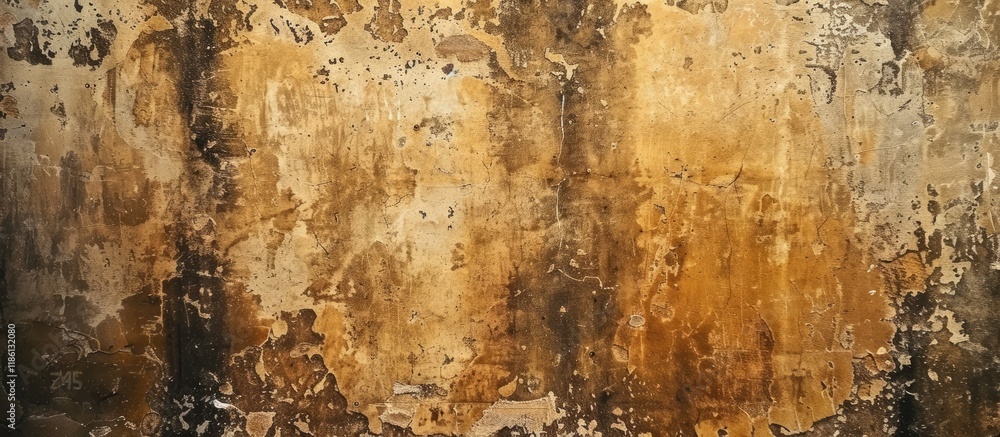 Leinwandbilder Texture of an aged brown wall Abstract backdrop. with copy space image. Place for adding text or design