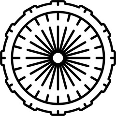 Bike Wheel Icon