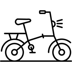 Folding Bike Icon