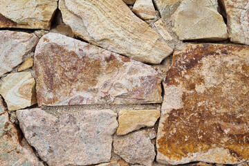 Rustic Stone Wall Texture for Architectural Design and Home Decor Projects