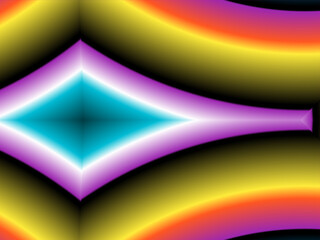 BLUE YELLOW PURPLE ABSTRACT  design with aesthetic gradient background