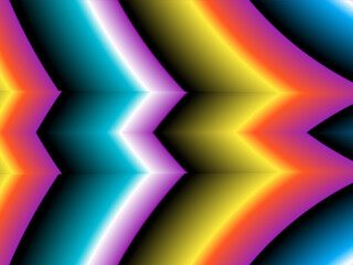 BLUE YELLOW PURPLE ABSTRACT  design with aesthetic gradient background