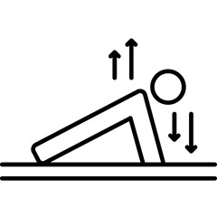 Push-Up Icon