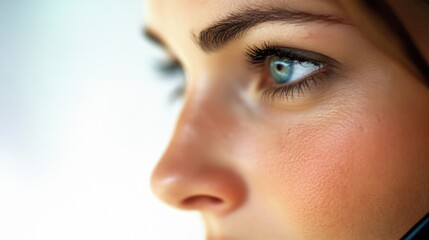 Customer service representative wearing a headset smiles while actively engaging with clients, showcasing approachability and professionalism