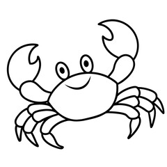 cartoon crab cartoon