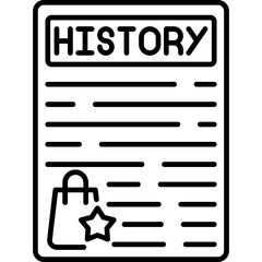 Purchase History Icon