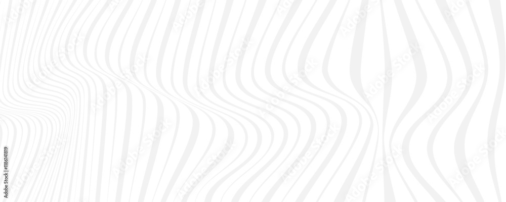 Poster straight and wave lines background. white abstract background with lines. straight line