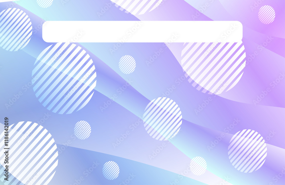 Fototapete abstract gradient background with lines and circles, perfect for creating vibrant abstract 3d wallpa