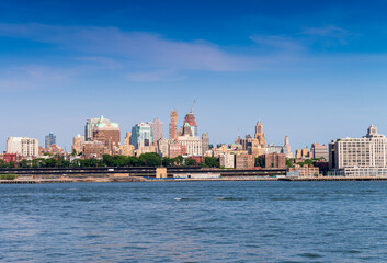 Fototapeta premium Buildings of New York. Manhattan skyline