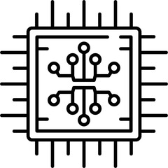 Digital Circuit Icon