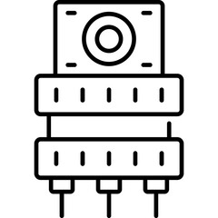 Voltage Regulator Icon