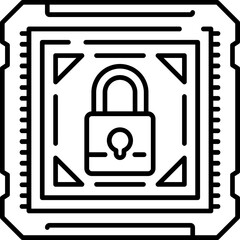 Chip Security Icon