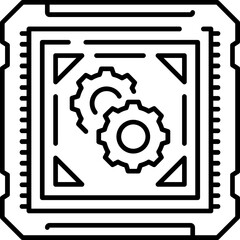 Application Processor Icon