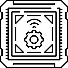 Digital Signal Processor Icon