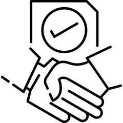 Business Negotiation Icon