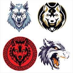 Dog multi Image Vector Design