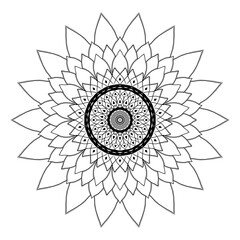 abstract floral ornament