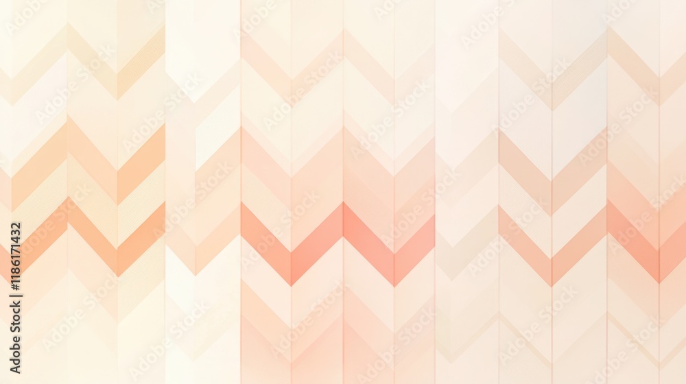 Poster soft colorful chevron pattern design for modern backgrounds