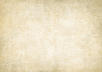 Vintage old paper background texture. Antique worn parchment