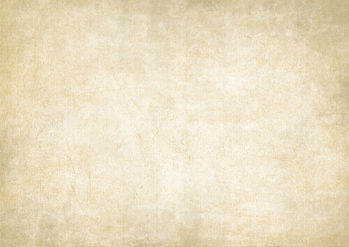 Vintage old paper background texture. Antique worn parchment
