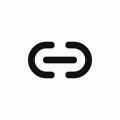 link chain connection icon vector sign