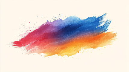 Colorful abstract brush strokes create a vibrant artistic background for design projects