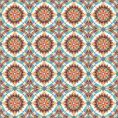 Ethnic Modern Geometric Seamless Pattern Perfect for Fabric Packaging Wallpaper and Gift Wrapping
