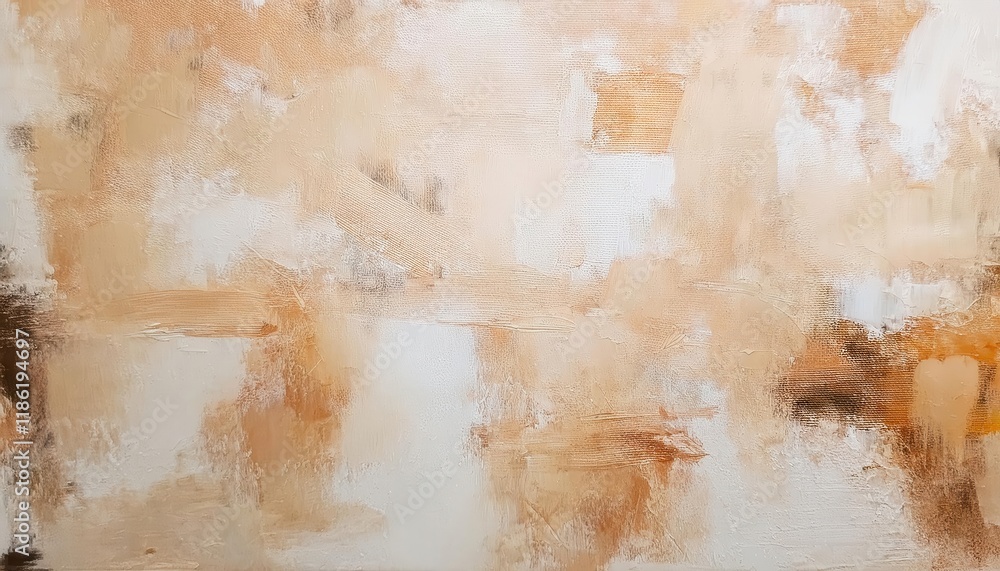 Poster earthy abstract textured canvas with beige and ochre tones for minimalist decor or digital backdrops emphasizing warmth and subtle depth

