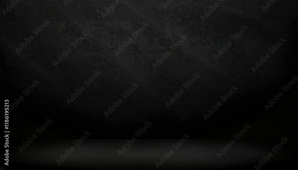 Poster minimalistic black textured background with subtle gradient and diagonal lines, ideal for digital designs, branding, or product mockups


