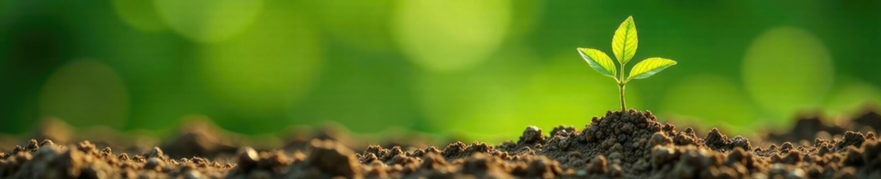 Pianta verde cresce in una crepa rocciosa arida, terreno secco, speranza