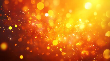 Radiant Orange and Yellow Gradient with Vibrant Glow