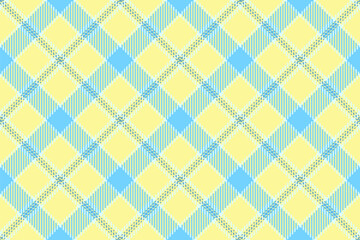 Vibrant yellow and light blue plaid pattern.  Perfect for textile designs, fashion prints, website backgrounds, and packaging.  Seamless repeat texture offers versatility for various creative projects