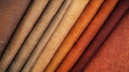 Rustic Earthy Brown and Deep Orange Gradient