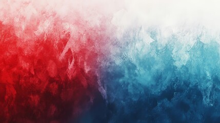 Fototapeta premium Gradient blend of blue and red shades creates a modern abstract background